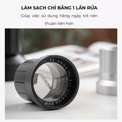 Dụng cụ san phẵng cà phê cho bình moka