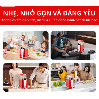 Máy làm bỏng ngô nhanh chóng, tiện lợi - Hàng chính hãng
