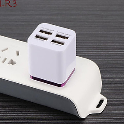 Củ Sạc nhanh 5.1A với 4 trong 1 Cổng Usb Cho Điện Thoại IPAD TABLET - miếng lót chuột