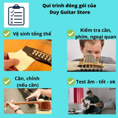 Đàn guitar acoustic DT600 Duy Guitar Store thùng đàn gỗ điệp gỗ còng cho chất âm thanh tốt sử dụng lâu dài