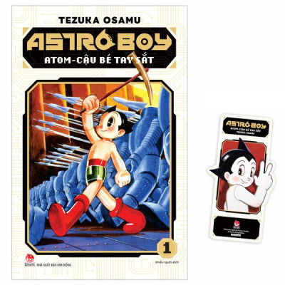 Sách - Astro Boy - Atom-Cậu Bé Tay Sắt - Tập 1 - Tặng Kèm Bookmark