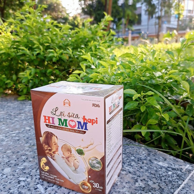 [TẶNG BÌNH MÈO] Lợi Sữa Himom sữa nhiều, sữa mát (1 hộp 30 gói )