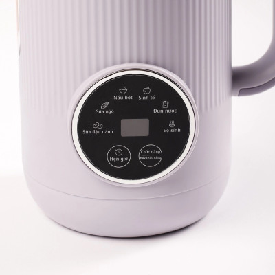 Máy làm sữa hạt mini SEKA SK320 [Tím Nhạt] - 600ml - 600W - 5 chức năng - Hàng chính hãng