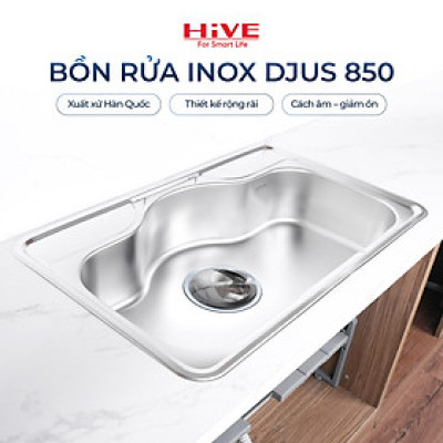 KỆ BỒN RỬA CHÉN INOX DJUS850