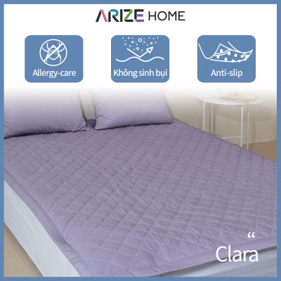 Tấm Bảo Vệ Nệm Arize Vải Microfiber Eva Blue/Clara 1.1mx2.1m, 1.6mx2.1m, 1.8x2.1m