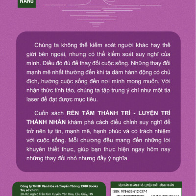 Rèn tâm thành trí - Luyện trí thành nhân
