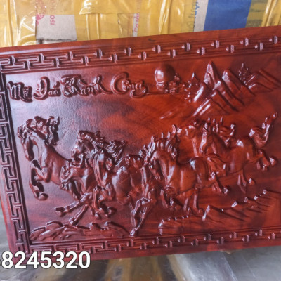 Quân cờ tướng gỗ trắc kt 4.5×1.6cm+hộp đựng quân gỗ hương khắc mã đáo thành công kt 28×20×7cm 