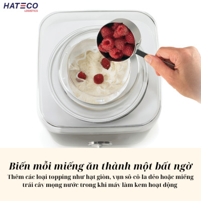 [Hàng Chính Hãng] Máy làm kem và sữa chua 2 trong 1 Cuisinart ICE-30BCHK 2L