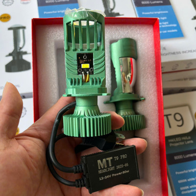 T9 Pro 90W – Mẫu Đèn Bi Cầu LED Lắp ÔTo XeMáy Cực Sáng, Cắt Ánh Sáng Chuẩn, Chống Chói Tuyệt Đối