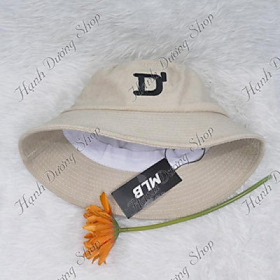 Nón bucket nhung nón bo nhung sớ nhuyễn thêu chữ D