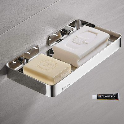 Kệ đựng xà phòng loại lớn inox 304 dán tường Hobby Home Decor SB6