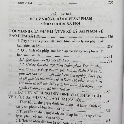 Luật Bảo Hiểm Xã Hội Năm 2024 - Xử Lý Những  Hành Vi Sai Phạm và Chính Sách, Chế Độ Tiền Lương Hiện Hành