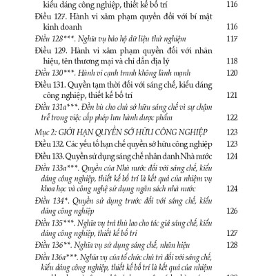 Luật Sở Hữu Trí Tuệ (Hiện Hành) (Sửa Đổi, Bổ Sung Năm 2009, 2019, 2022)