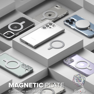 Miếng Dán Từ Tính RINGKE Magnetic Plate Cho Điện Thoại - Hàng Chính Hãng