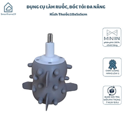 Dụng Cụ Làm Ruốc, Bóc Tỏi Đa Năng Silicon – Phụ Kiện Hỗ Trợ Máy Xay Thịt, Làm Chà Bông Loại 2L 3L - HÀNG CHÍNH HÃNG MINIIN