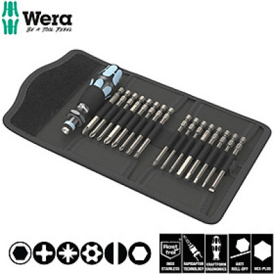 Bộ KRAFTFORM KOMPAKT 60 thép không rỉ – Wera 05071116001