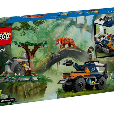 Đồ Chơi Lắp Ráp Xe Địa Hình Cứu Hộ Động Vật - Jungle Explorer Off-Road Truck - Lego City 60426 (314 Mảnh Ghép)