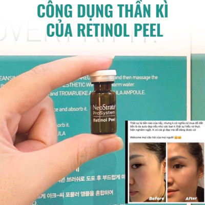 Tinh Chất Thay Da Sinh Học NeoStrata ProSystem Retinol Peel TẶNG MẶT NẠ PHỤC HỒI BUTIQ LAB HÀN QUỐC