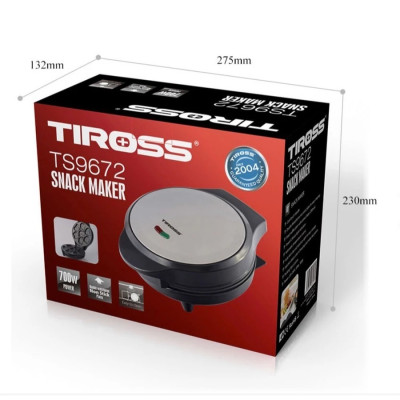 Máy nướng bánh, máy làm bánh snack Tiross TS9672 - Hàng chính hãng