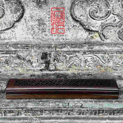 Hộp Gỗ Xông Nhang Trầm Hương Không Tăm 2 Tầng, Có Ngăn Chứa Nhang Và Ngăn Xông Nhang