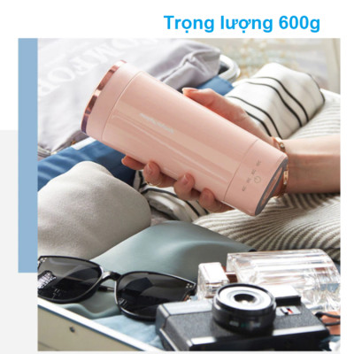 Bình đun nước kiêm giữ nhiệt cao cấp Morphy Richards MR6060 350ml - Hàng Chính Hãng