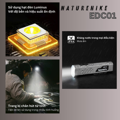 Đèn pin cầm tay mini siêu sáng CNK2450ZM016