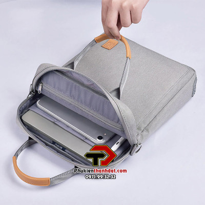 Túi đeo chống sốc cho SamSung Galaxy Tab S7 FE, Tab S8+, Tab S7+, Tab S8, Tab S7 chính hãng WiWU Pioneer 12.9″ inch - Hàng chính hãng