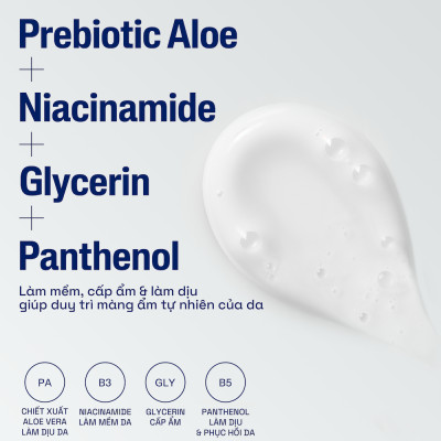 Sữa Rửa Mặt Tạo Bọt Dịu Lành Cho Da Nhạy Cảm Cetaphil Hydrating Foaming Cream Cleanser 473ml