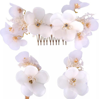 Cài tóc cô dâu mới 2019