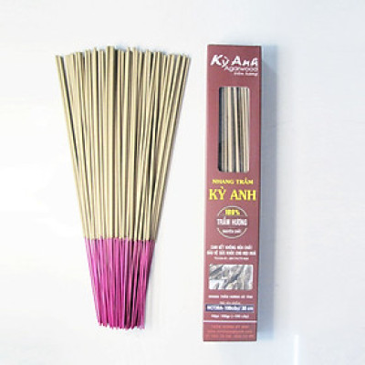 Nhang Trầm Hương Kỳ Anh Hộp 100 cây Dài 30cm NCT30A-100c