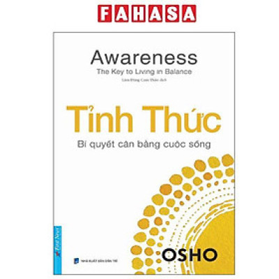 Sách - Awareness - The Key To Living In Balance - Tỉnh Thức - Bí Quyết Cân Bằng Cuộc Sống