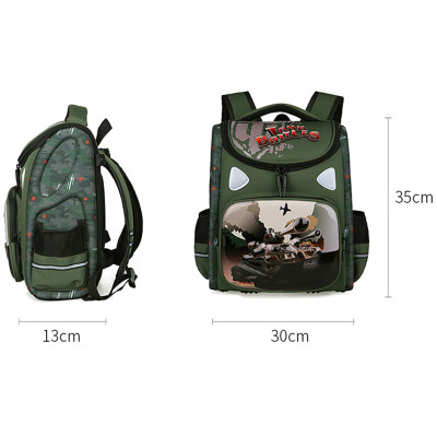 Ba lô học sinh tiểu học, ba lô học sinh vỏ cứng PC phong cách mới  - BEE GEE HS1304