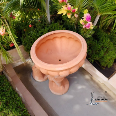 Tượng Cậu Bé Vác Bình Tiểu Cảnh Fountains 40x40x72cm - Tượng Decor
