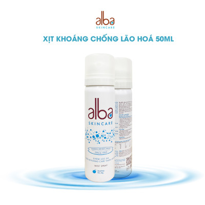 Xịt Khoáng ALBA SKINCARE Chống Lão Hóa Và Dưỡng Ẩm Cho Da 50ML