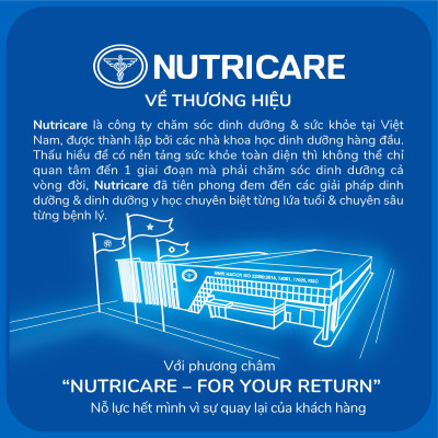 Sữa bột Nutricare Bone phòng chống loãng xương sụn khớp cho người lớn tuổi (850g)