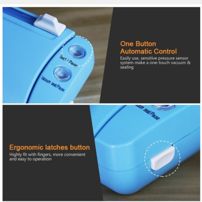 Máy hút chân không kiêm hàn miệng túi nhãn hiệu Biolomix W100  Công suất: 60W - HÀNG NHẬP KHẨU