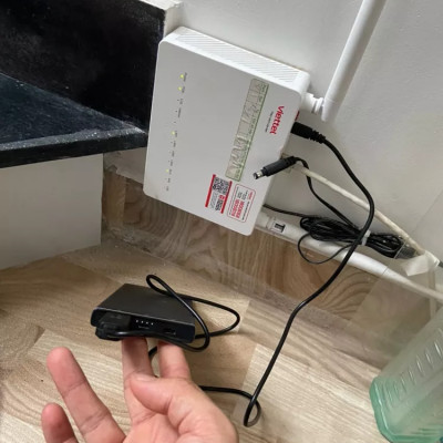 Cáp chuyển đổi điện áp DC 5V sang DC 9V / 12V đầu cắm USB 2.1x5.5mm dùng cho modem wifi cắm pin dự phòng khi cúp điện - miếng lót chuột