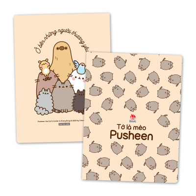 Tớ Là Mèo Pusheen - Tập 3 – Cẩm Nang Tất Tần Tật Của Pusheen [Tặng Kèm Bảng Sticker + Mini Clearfile]