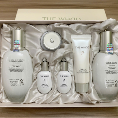 Bộ sản phẩm dưỡng sáng da THE WHOO Gong Jin Hyang Brightening Special Set