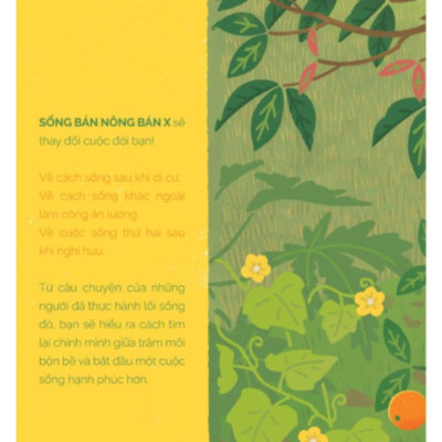 Sách - SỐNG BÁN NÔNG BÁN X - TRIẾT LÝ MỚI VỀ CUỘC SỐNG ĐIỀN VIÊN- 2H Books