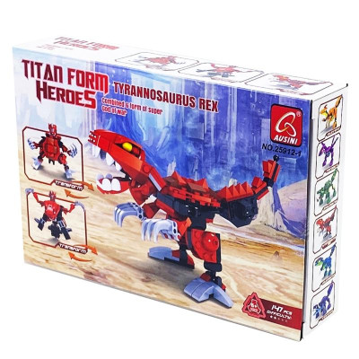 Đồ Chơi Lắp Ráp Hình Người Và Khủng Long Ausini AUS-25912-1 (147 Mảnh Ghép)