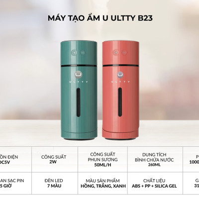 Máy phun sương tạo ẩm U ULTTY B23 - Hàng chính hãng