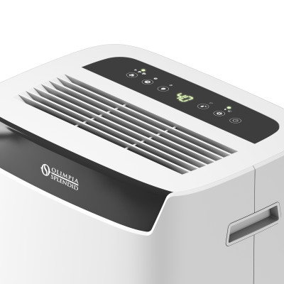 Máy Hút Ẩm Olimpia Splendid AQUARIA S1 12P - Công Suất 12L/Ngày, Bộ Lọc HEPA, Công Nghệ Khử Ẩm Tiên Tiến từ Italy - Hàng Chính Hãng 