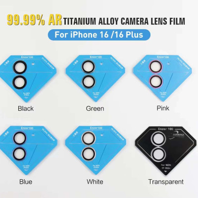 Dán cường lực 9h Lens Camera cho iPhone 16, iPhone 16 Pro, iPhone 16 Plus, iPhone 16 Pro Max hiệu KUZOOM chống rơi vỡ, chống xước cao cấp - Hàng chính hãng.