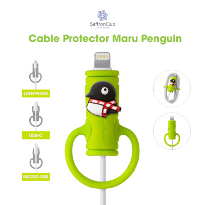 Cable Protector-Maru Penguin hàng chính hãng Bone