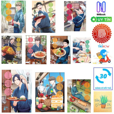 Combo Những Chàng Trai Ở Lộc Phong Quán ( Tập 1- Tập 10)- tặng sổ tay xương rồng