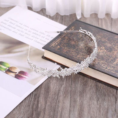 Bờm tóc công chúa hoa dây đính đá