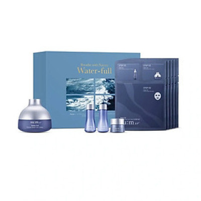 Bộ Kem Dưỡng Cấp Nước Chuyên Sâu Su:m37 Water-full Marine Relief Gel Cream Special Set