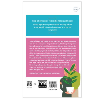 Sách - Ngày trôi nhưng không thôi trân trọng – 7 nghi thức thực hành lòng biết ơn