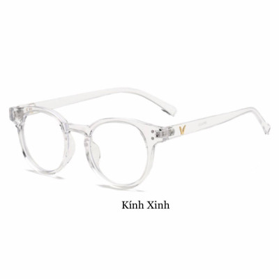 Kính Mắt Nam Nữ Tròn Milan Unisex Form Nhỏ Gọng Nhựa 